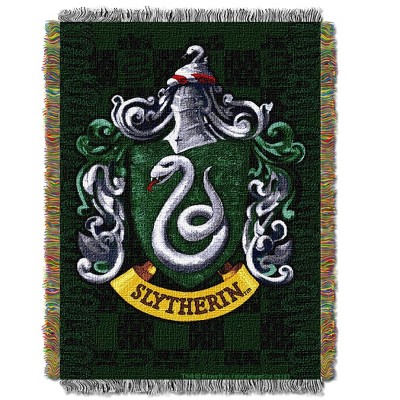 Harry Potter Slytherin Shield Tapestry Throw