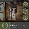 VAXCEL Harwood 1 Light Bronze Dusk to Dawn Farmhouse Outdoor Wall Lantern Clear Glass - 3 of 4