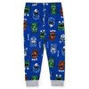 Sleep On It Infant & Toddler Boys 2-Piece Super Soft Jersey Snug-Fit Pajama Set with Matching Socks - 3 of 4