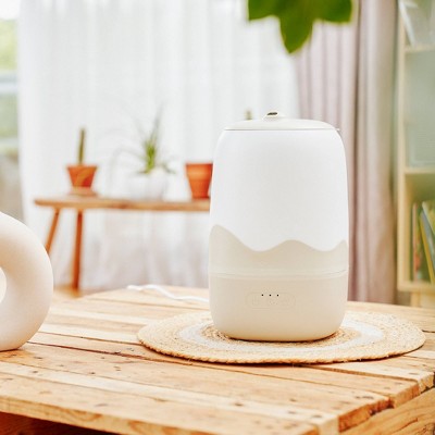 White BPA-Free Ultrasonic Humidifier with Night Light