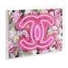 Stupell Industries Pink Neon Glam Flowers, 10" x 15" - 3 of 4