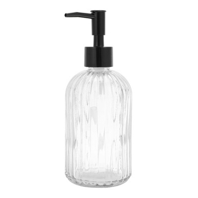 clear, black