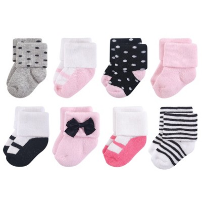 Little Treasure Baby Girl Newborn Socks, Little Lady, 0-6 Months