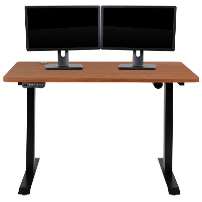 RISE UP electric standing desk height adjustable sit stand up computer –  UncagedErgonomics