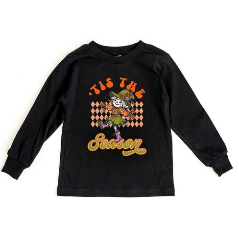 The Juniper Shop Tis The Season Scarecrow Youth Long Sleeve Tee - image 1 of 3