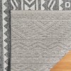 Gertmenian 5'2"x7' Tropea Chalon Rectangle Woven Indoor/Outdoor Accent Rug Gray: UV Stabilized, Mold Resistant - 3 of 4