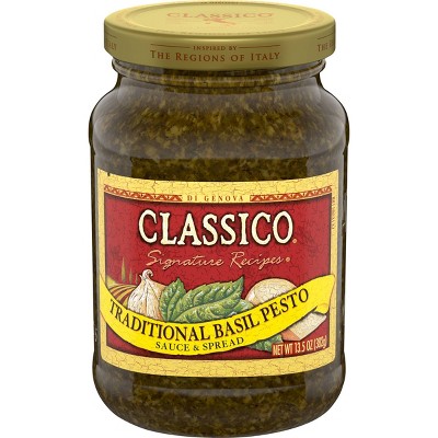 Classico Pesto Pasta Sauce - 13.5oz : Target