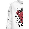Mens Kool-Aid Oh Yeah Shirt - Kool Aid Drink Mix - Kool-Aid Man Oh Yeah Graphic Long Sleeve T-Shirt (White, Medium) - 4 of 4