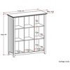 NicBex Bookcases for Living Room Modern 44" H 8 Multi Sized Cube Bookcase Storage Wood Bookshelves with Tapered Legs for Office Home - 2 of 4