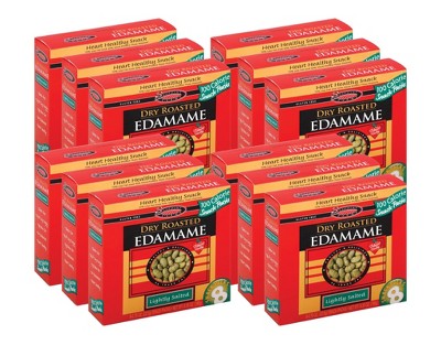 Seapoint Farms Lightly Salted Dry Roasted Edamame - Case of 12/8 pack/.79 oz