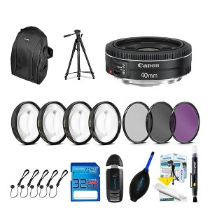 Canon 40mm f/2.8 EF STM Lens Special Kit W/ Backpack & More - 1 of 4