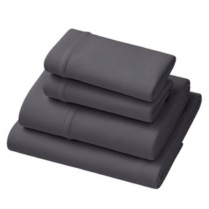 Purple SoftStretch Sheets - Deep Pocket, Silky-Soft Stretch with Moisture-Wicking, Temperature Control - 1 of 4