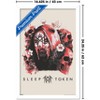 Trends International Sleep Token - Skulls And Flowers Framed Wall Poster Prints - 3 of 4