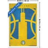Trends International WNBA Chicago Sky - Logo 25 Framed Wall Poster Prints - 3 of 4
