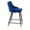 Modway Adorn Performance Velvet Counter Stool - Performance Velvet Polyester Upholstery , plywood+frame+foam, foam denisty 35kg/cm3, 12mmT, 100% poly - 2 of 4