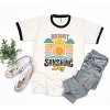 Simply Sage Market Women's Bright Sunshine Day Short Sleeve Ringer Tee - 3 of 3