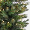 6' Prelit LED Slim Nooksack Fir Artificial Christmas Tree White Lights - National Tree Company - 3 of 4