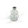Glass Candle Holders Beige - Bullseye's Playground™ - 2 of 3