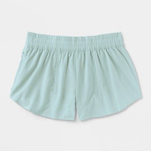 Women's Woven Mid-Rise Run Shorts 3" - All In Motion™ - 1 of 1