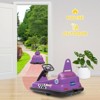 Bumper Car for Toddlers, 6V Electric Ride On Toys for Kids, 1.9 MPH Max Speed, Steering Wheel, 360 Degree Spin, 2-Speeds, Lights, Music & Horn - 2 of 4