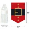 Big Dot of Happiness Jolly Santa Claus - Christmas Party Bunting Banner - Party Decorations - Merry Christmas - 2 of 4