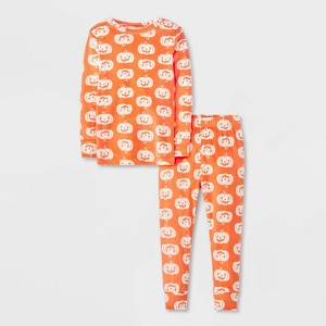 Toddler Girls' 2pc Snuggly Soft Long Sleeve Pajama Set - Cat & Jack™ - 1 of 4