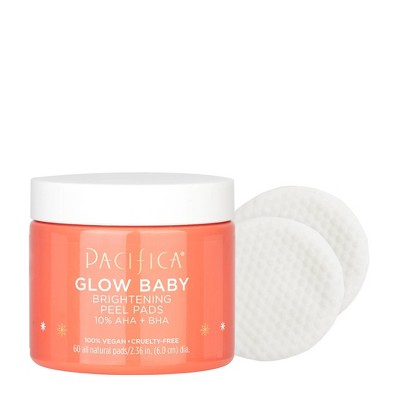 Pacifica Glow Baby Brightening Peel Pads - 60ct