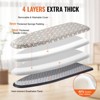 VEVOR Ironing Board with Large 51 x 13 Ironing Surface, Thickened 4 Layers Iron Board with Heat Resistant Cover and 100% Cotton Cover - 4 of 4