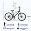 Gulches Bicycles Freestyle MTB - Purple 26-Inch Youth Bike with Shimano 7-Speed - 4 of 4