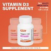 Rugby Vitamin D3 25mcg (1000 IU) Tablets Bone, Teeth & Immune Health Support Supplement for Men & Women 180 Ct - 4 of 4