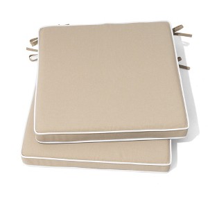 Crestlive Products Outdoor Chair Cushions Set of 2 Fade Resistant - 1 of 4