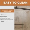 NicBex Shower Door 44-48"Wx72" H Traditional Sliding Shower Door with 1/4" Clear Tempered Glass for Walk-in Shower - 4 of 4