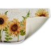 Stupell Industries Sunflowers & Vintage Letter Mail Printed Plush Bath Mat And Bath Rug, Design By Kim Allen, 18"X30" - 2 of 4