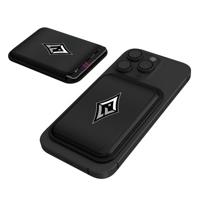 Keyscaper WNBA Linen Black Magnetic Credit Card Wallet