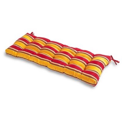 Carnival Stripe Outdoor Bench Cushion - Kensington Garden