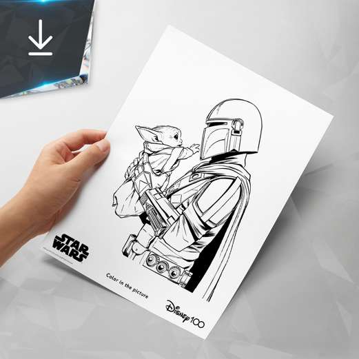 Star Wars Coloring Page 1