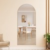 LOVMOR Arched Full Length Mirror with Stand, Full Body Mirrors  for Bedroom, Cloakroom, Floor Standing, Hanging or Leaning - 2 of 4