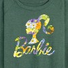 Women's - Barbie - Easter Lightweight French Terry Wide Neck Long Sleeve Shirt - 2 of 4