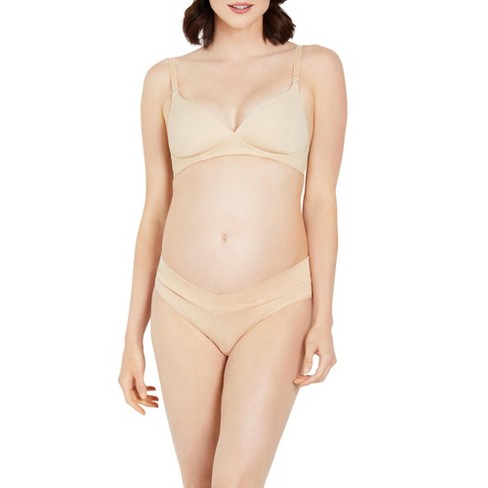 Maternity Bikini Panties (single) - Nude, M | Motherhood Maternity