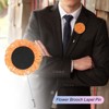 Unique Bargains Flower Lapel Pins Stick Brooch for Men Wedding Graduation 1 Pc - 4 of 4