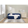 Twin Size Upholstered Daybed with Pull-out Roller for Bedroom - 4 of 4