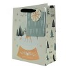 Soular Powered Large Gift Bag with Tissue Snow Globe - 2 of 4