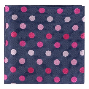 INSPIRE CHIC Men's Polka Dots Business Tuxedo Wedding Pocket Squares Handkerchief - 1 of 4