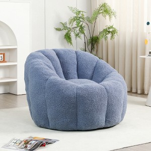 KWPZQEB Bean Bag Chair - BeanBag Chairs for Adults, Living Room Furniture Sofa, Comfy Fur Couch for Living Room, Bedroom - 1 of 4