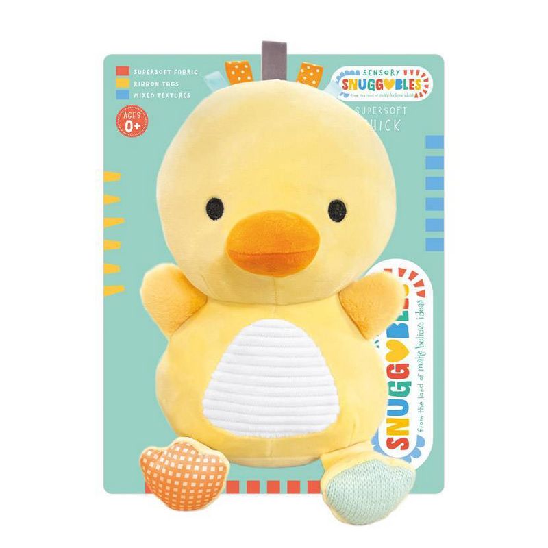 Make Believe Ideas New Weighted Plush Baby Learning Toy - Chick, 1 of 4