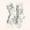 Adult Bandana Print Crew Socks - Woolrich x Target Cream - 2 of 4