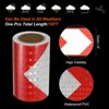Unique Bargains Waterproof Self-Adhesive Warning Safety Reflective Tape - 3 of 4