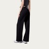 Anna-Kaci Active Women's High Waist Drawstring Wide Leg Sweatpants with Relaxed Fit - 3 of 4