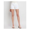 Women's High Rise Double Cuff Shorts - FLYING MONKEY - 3 of 3