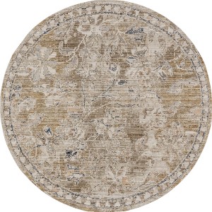 Nuloom Zenni Vintage Floral Pet Friendly Indoor/Outdoor Machine Washable Area Rug - 1 of 4